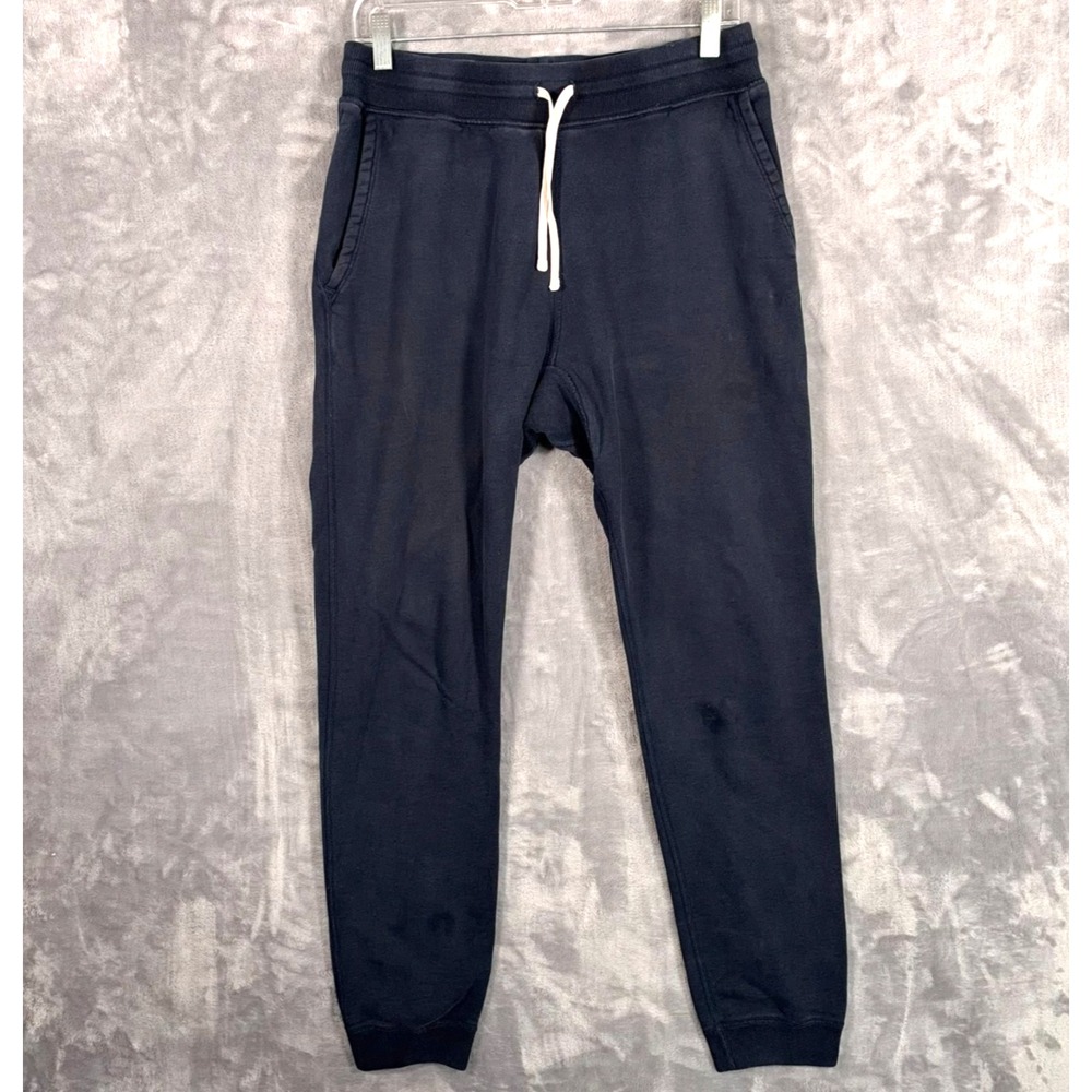 Reigning Champ Joggers Sweatpants Mens Medium Navy Blue Fleece Slim Fit